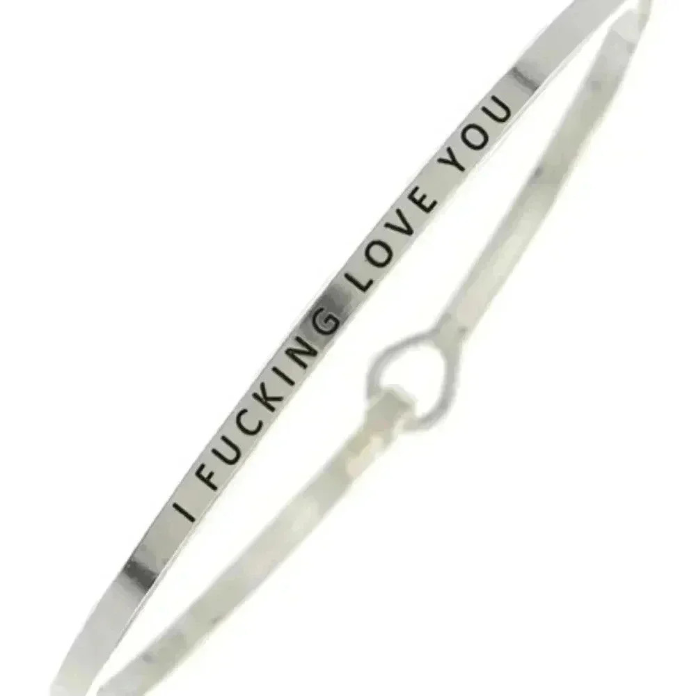 I Fxxking Love You Bracelet